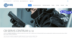 Desktop Screenshot of cbservis.com